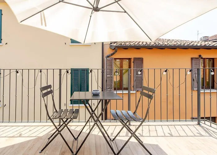 公寓 La Terrazza Su - Terrazza Panoramica 布雷西亚